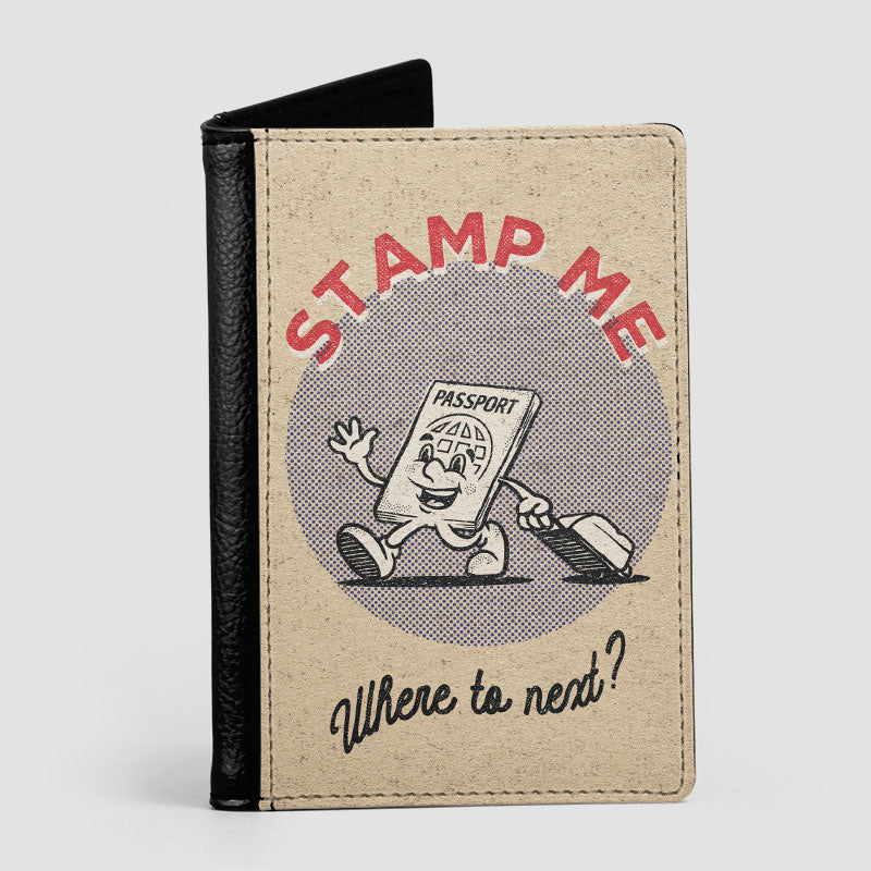Stamp Me Character - Couverture de passeport