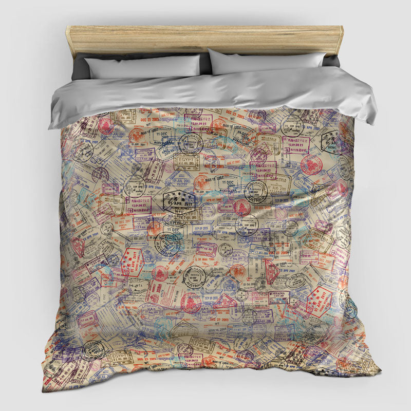 Stamps - Duvet Cover - Airportag