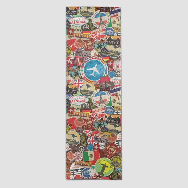 Travel Stickers - Runner Rug airportag.myshopify.com