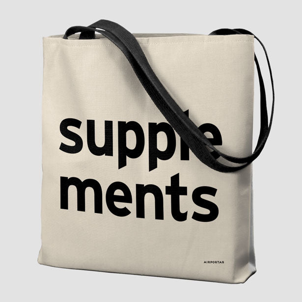 Supplements - Tote Bag airportag.myshopify.com