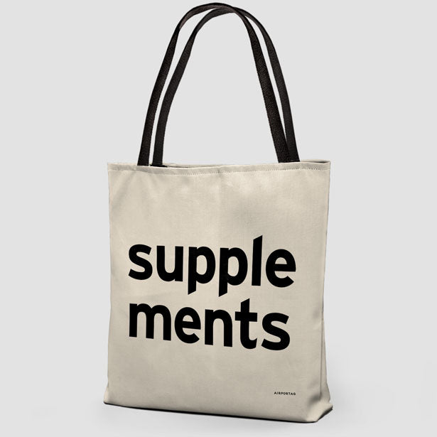 Supplements - Tote Bag airportag.myshopify.com