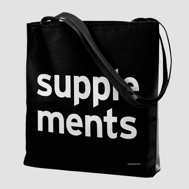 Supplements - Tote Bag airportag.myshopify.com