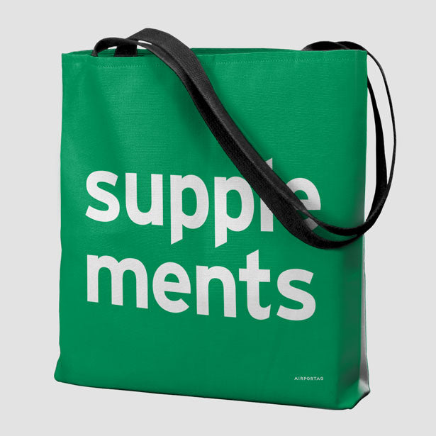 Supplements - Tote Bag airportag.myshopify.com