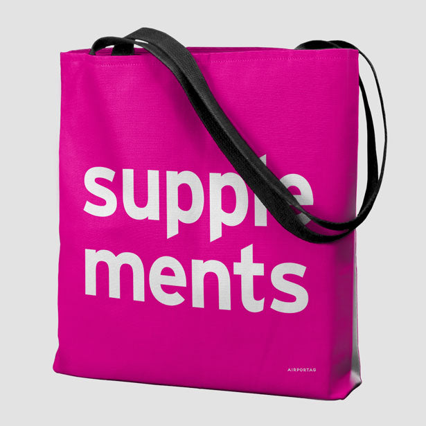 Supplements - Tote Bag airportag.myshopify.com