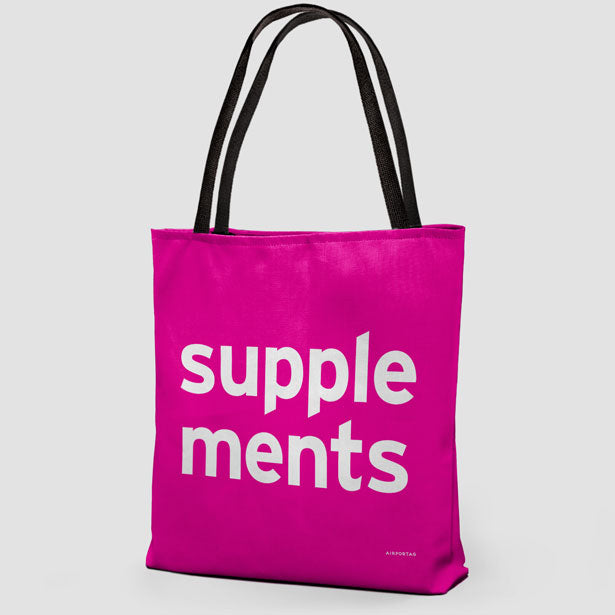 Supplements - Tote Bag airportag.myshopify.com