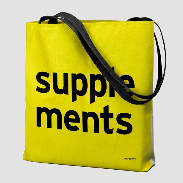 Supplements - Tote Bag airportag.myshopify.com