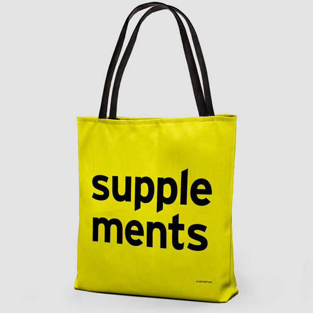 Supplements - Tote Bag airportag.myshopify.com