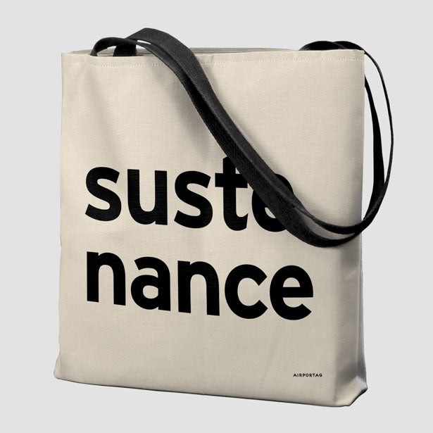 Sustenance - Tote Bag airportag.myshopify.com
