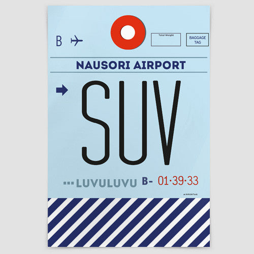 SUV - Poster - Airportag