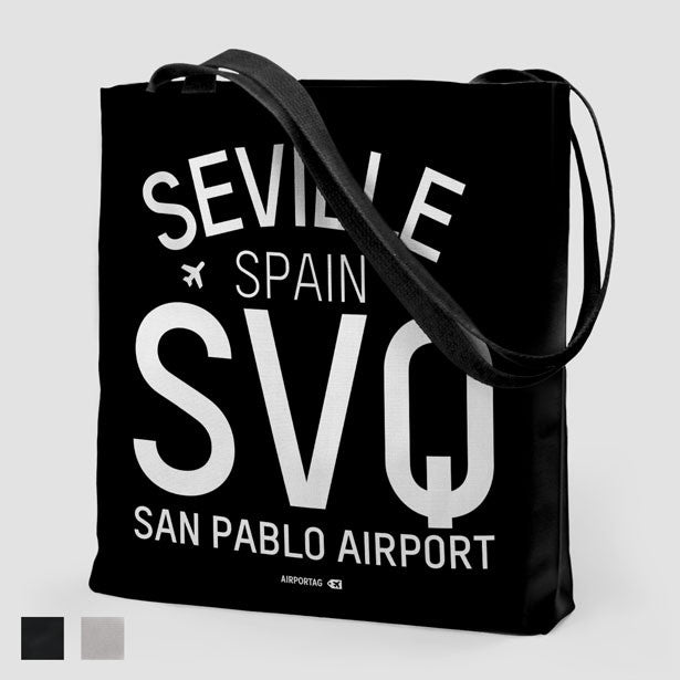 SVQ Letters - Tote Bag - Airportag