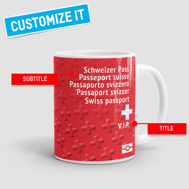 Switzerland - Passport Mug