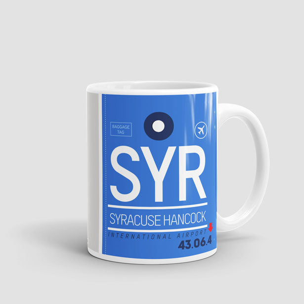 SYR - Mug airportag.myshopify.com
