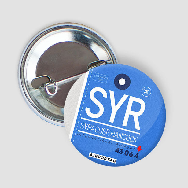 SYR - Button airportag.myshopify.com