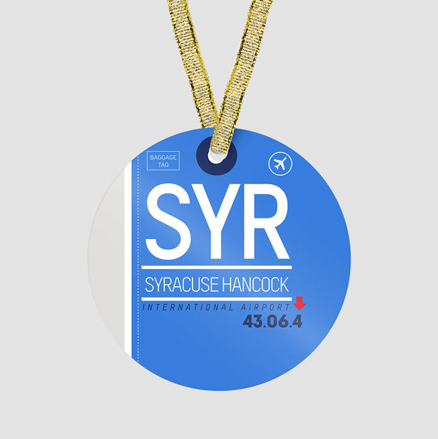 SYR - Ornament airportag.myshopify.com