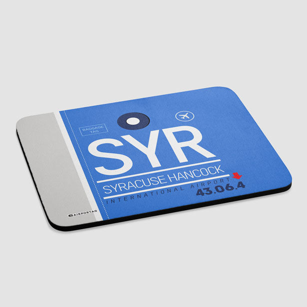 SYR - Mousepad airportag.myshopify.com