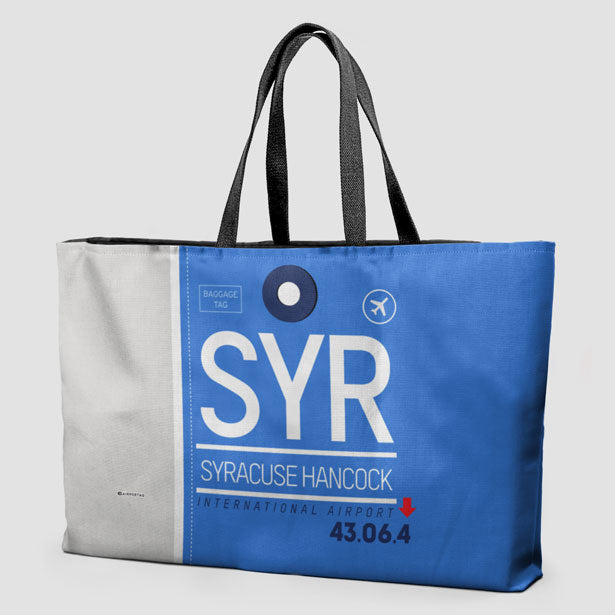 SYR - Weekender Bag airportag.myshopify.com