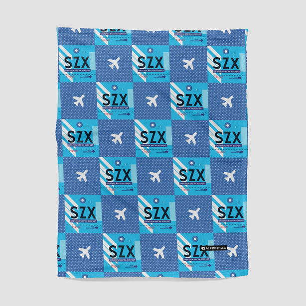 SZX - Blanket - Airportag