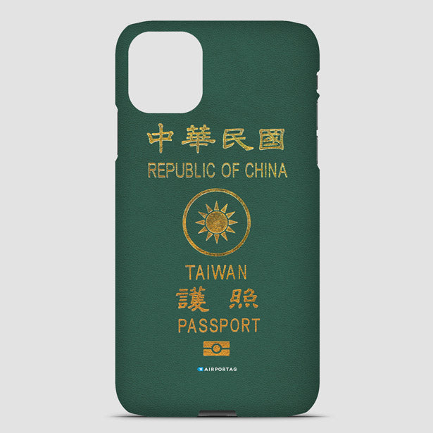 Taiwan - Passport Phone Case airportag.myshopify.com