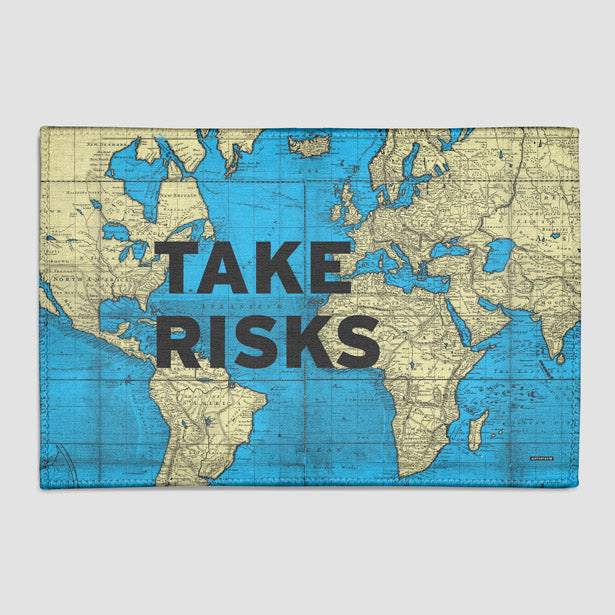 Take Risks - Rectangular Rug airportag.myshopify.com