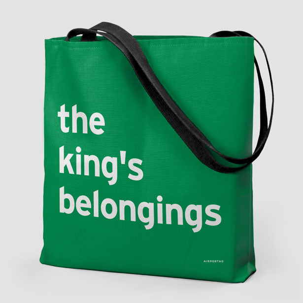 The King's Belongings - Tote Bag airportag.myshopify.com