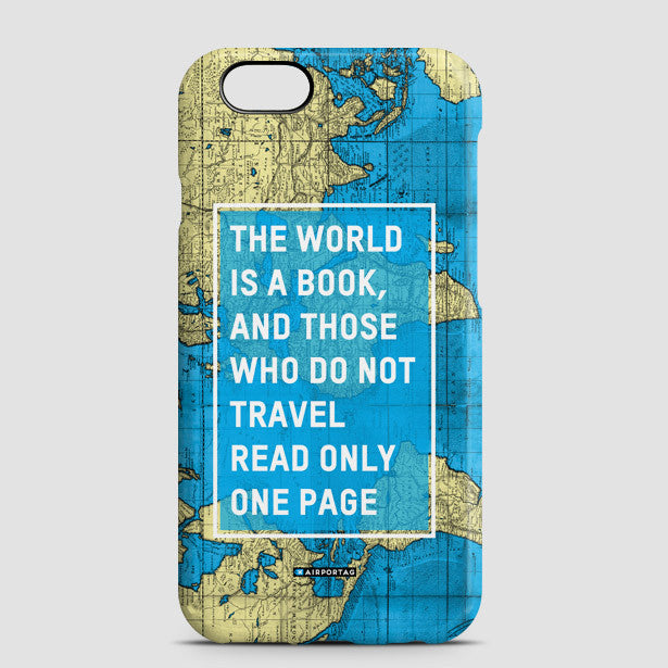 The World Is - Phone Case - Airportag