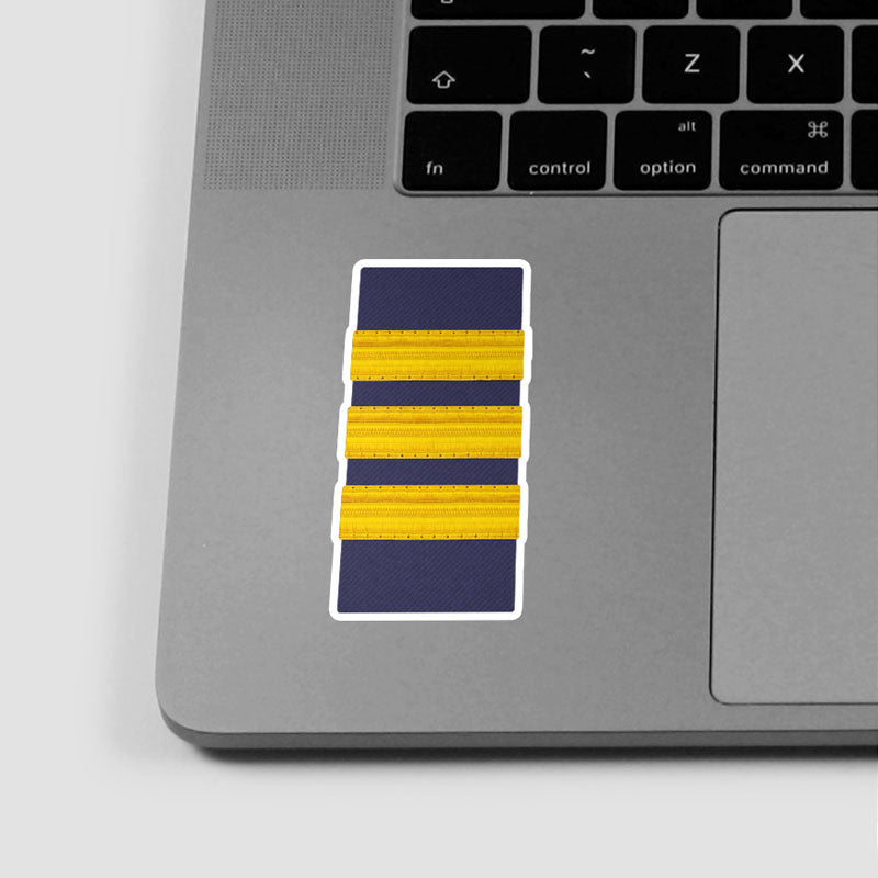 Navy Pilot Stripes - Sticker