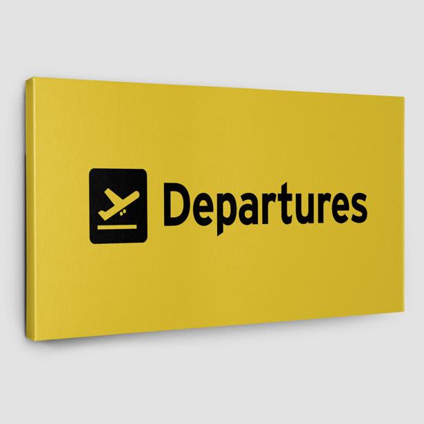 Departures - Canvas - Airportag