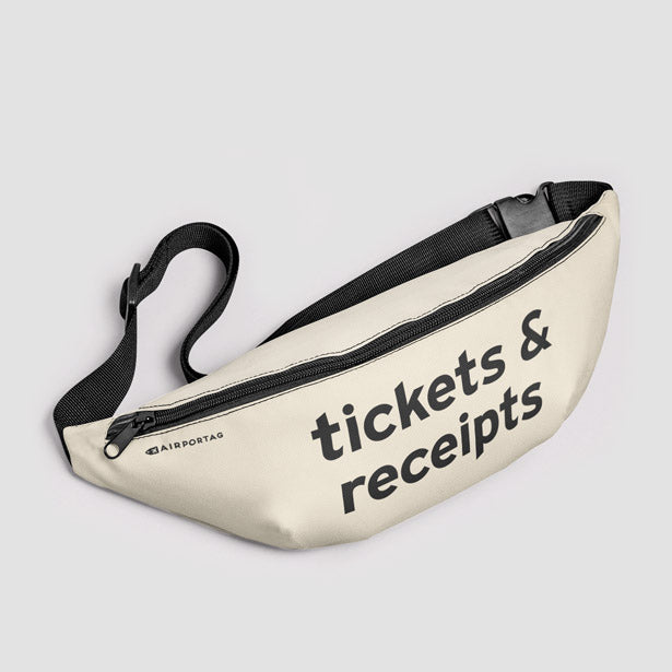 Tickets &amp; Receipts - Fanny Pack airportag.myshopify.com