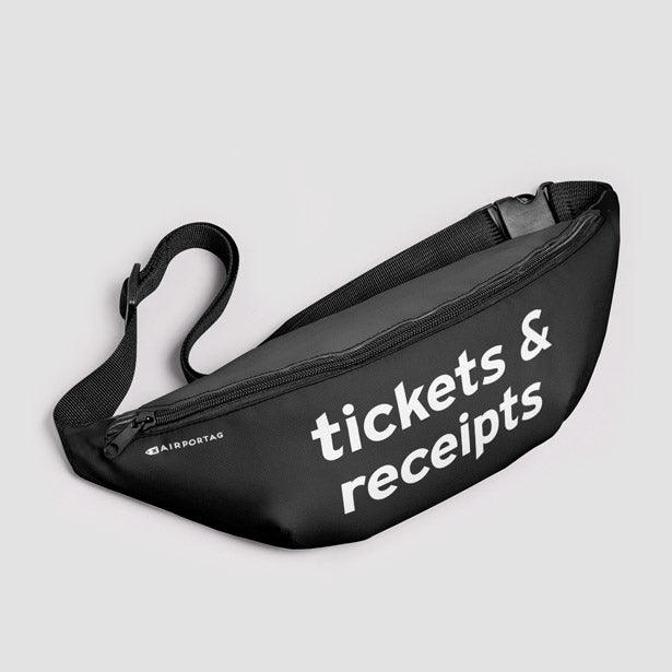 Tickets &amp; Receipts - Fanny Pack airportag.myshopify.com