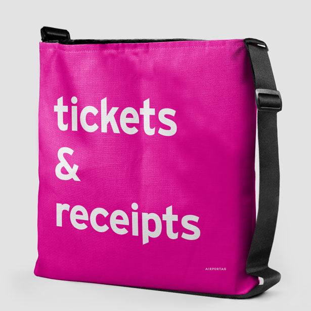 Tickets &amp; Receipts - Tote Bag airportag.myshopify.com