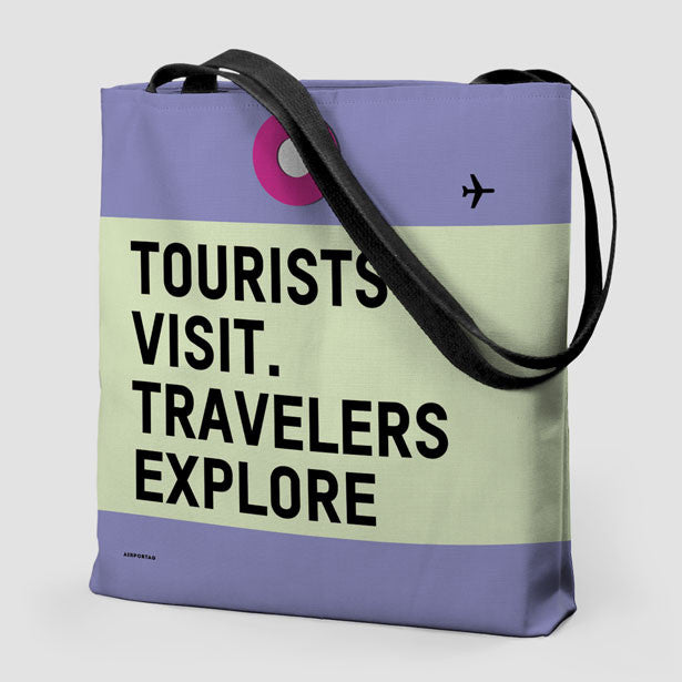 Tourists Visit - Tote Bag - Airportag