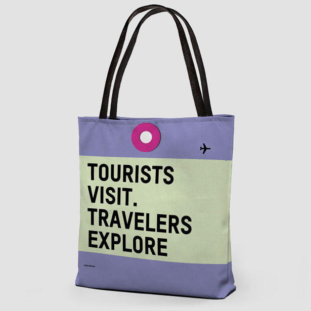 Tourists Visit - Tote Bag - Airportag