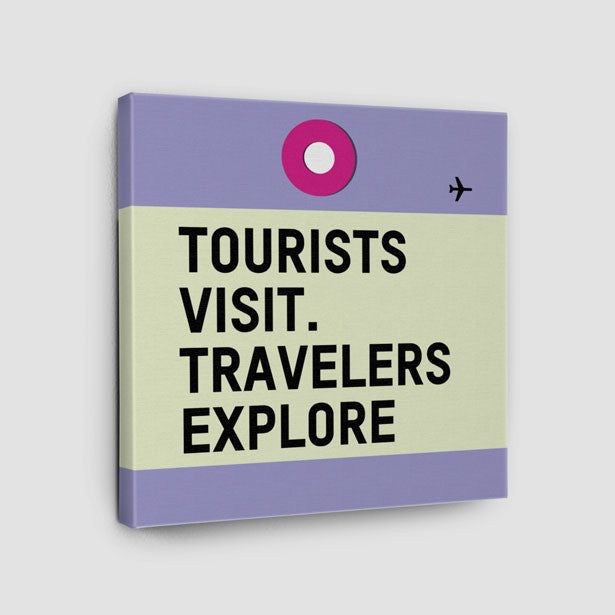 Tourists Visit - Canvas - Airportag