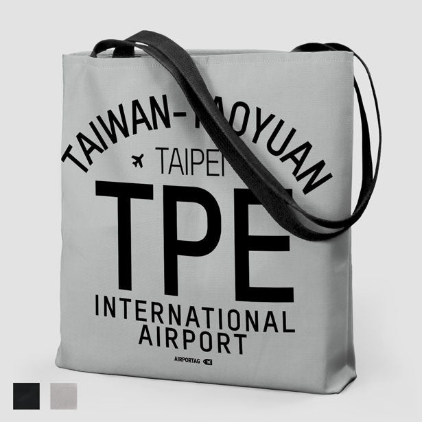 TPE Letters - Tote Bag - Airportag