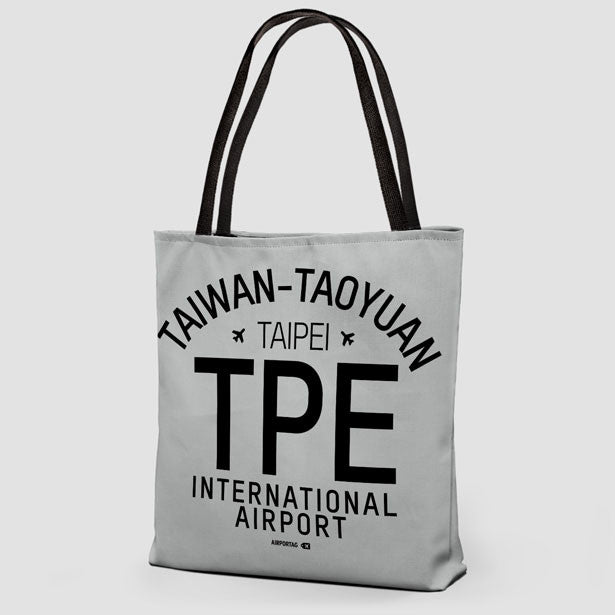 TPE Letters - Tote Bag - Airportag
