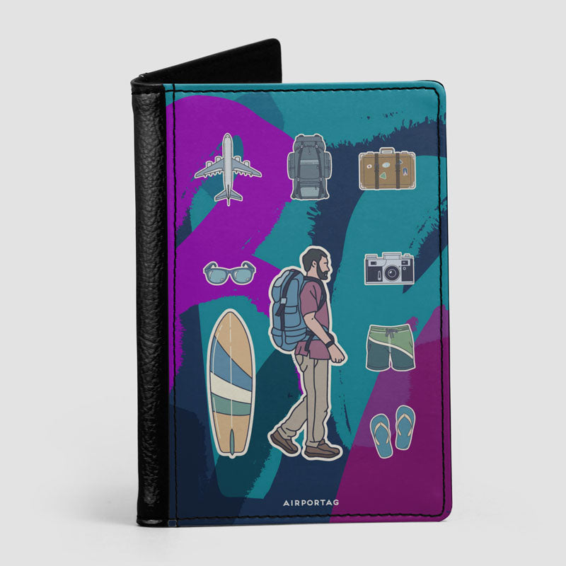 Travel Boy - Passport Cover