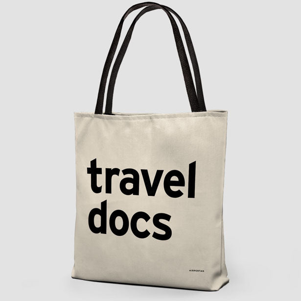Travel Docs - Tote Bag airportag.myshopify.com