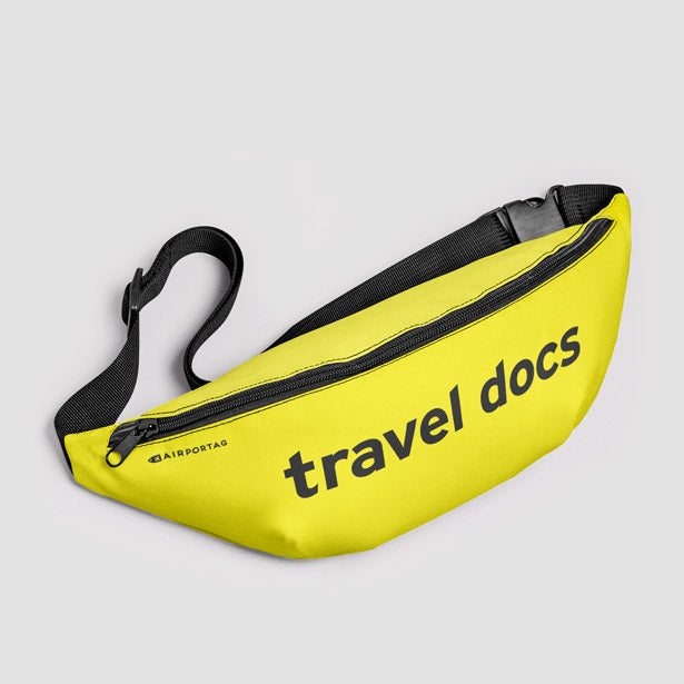 Travel Docs - Fanny Pack airportag.myshopify.com
