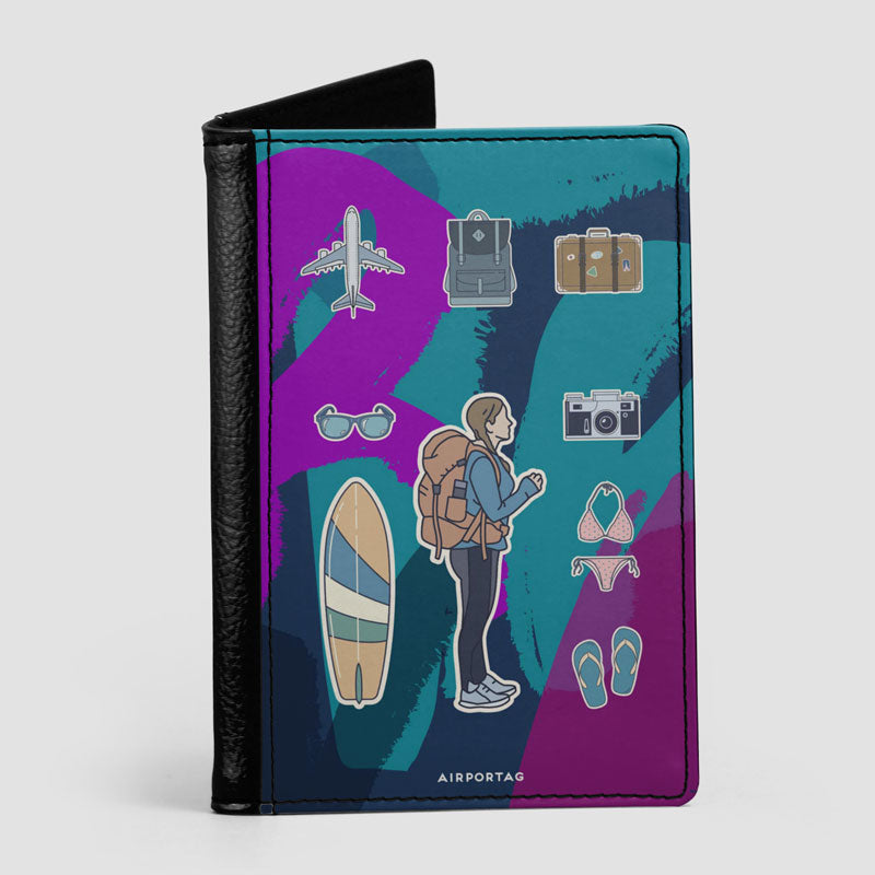 Travel Girl - Passport Cover