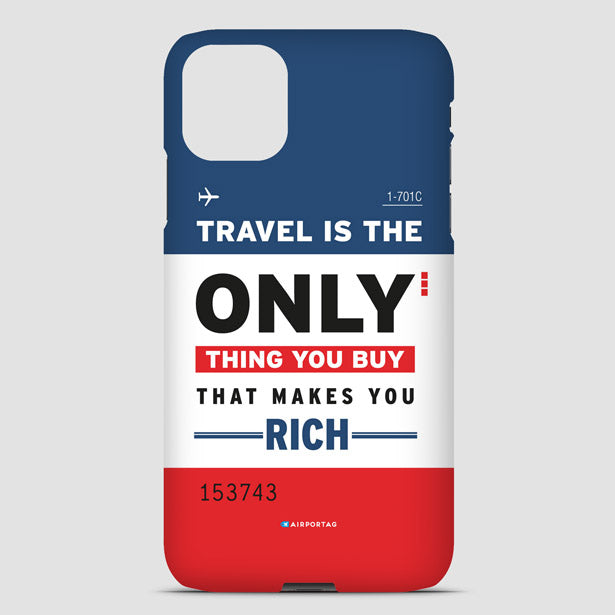 Travel is - Phone Case airportag.myshopify.com