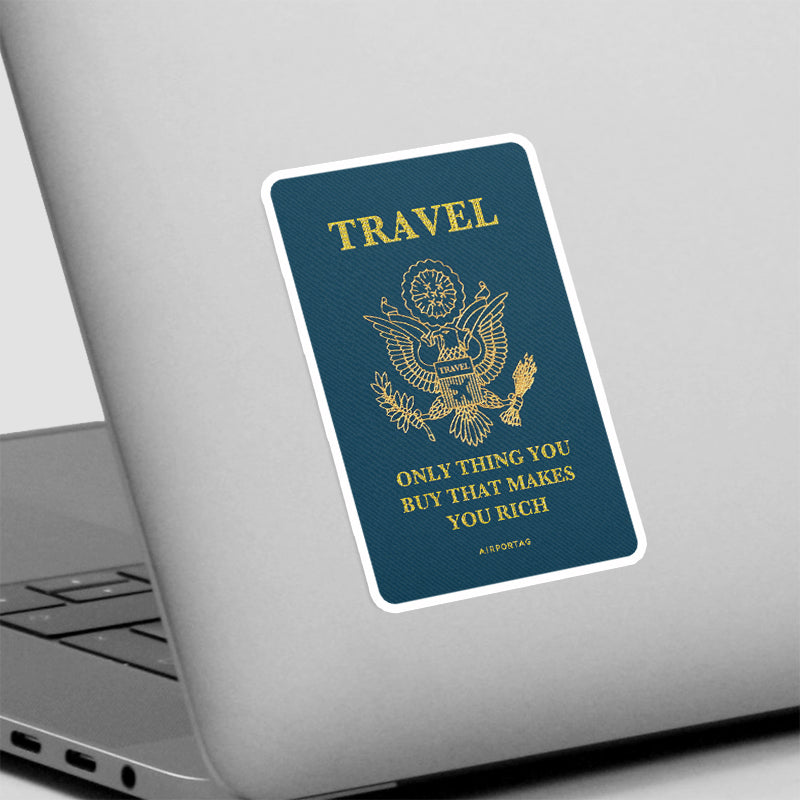 Travel Passport - Sticker