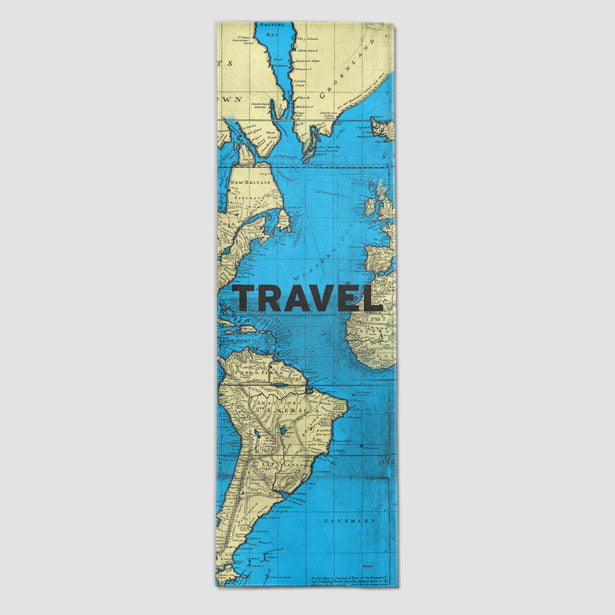 Travel - World Map - Runner Rug airportag.myshopify.com