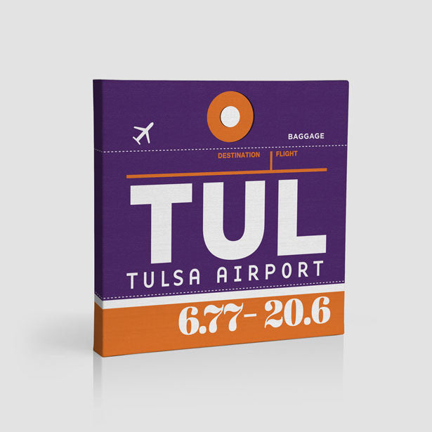 TUL - Canvas - Airportag