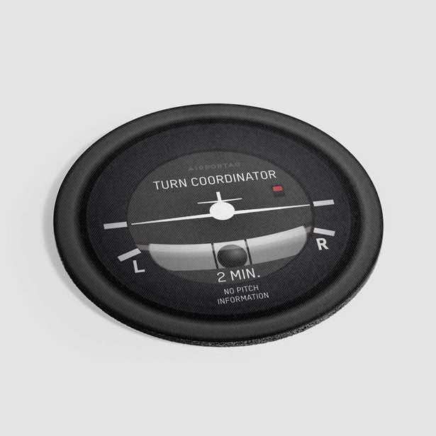 Turn Coordinator - Mousepad - Airportag