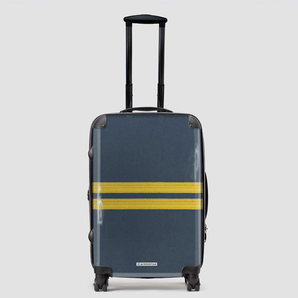 Navy Pilot Stripes - Luggage airportag.myshopify.com