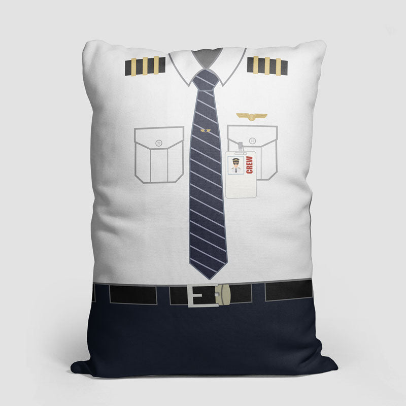 UA Pilot Uniform - Throw Pillow
