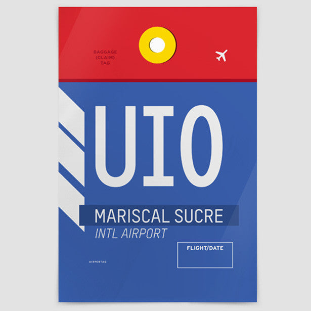 UIO - Poster - Airportag
