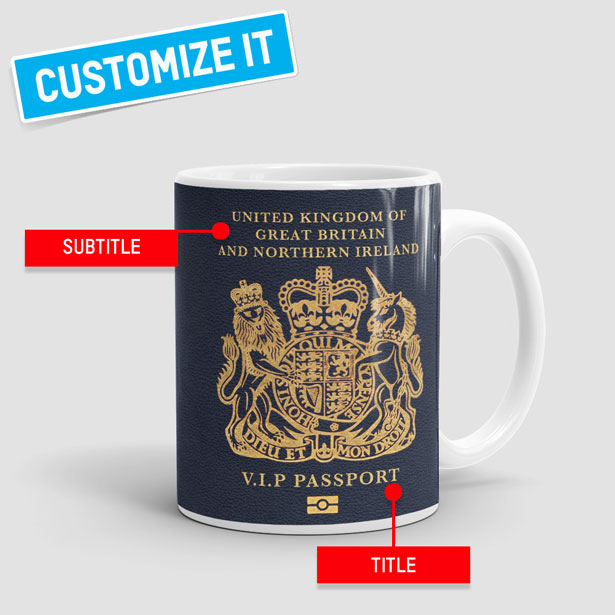 United Kingdom - Passport Mug