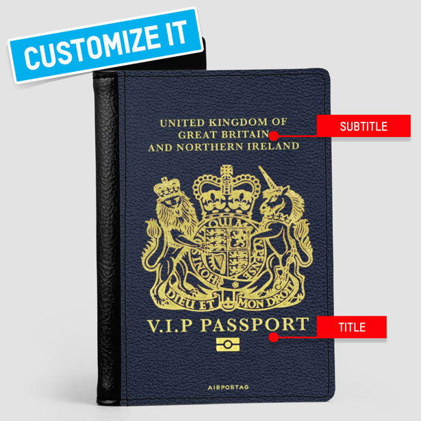 イギリス - パスポートカバー