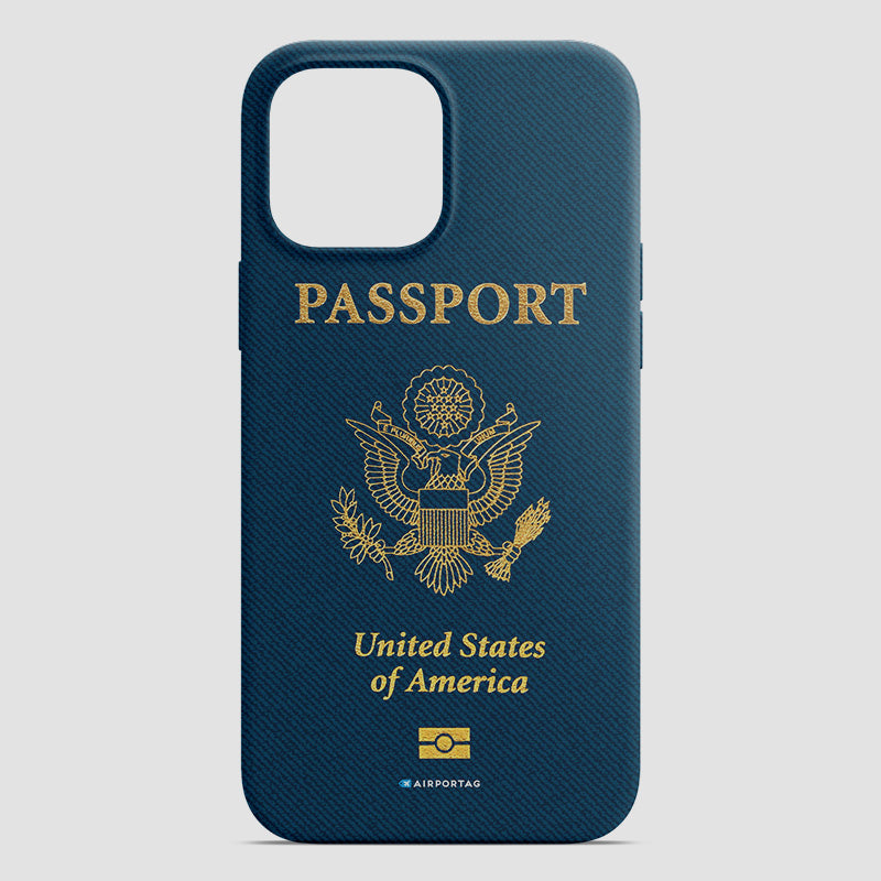 米国 - パスポート電話ケース